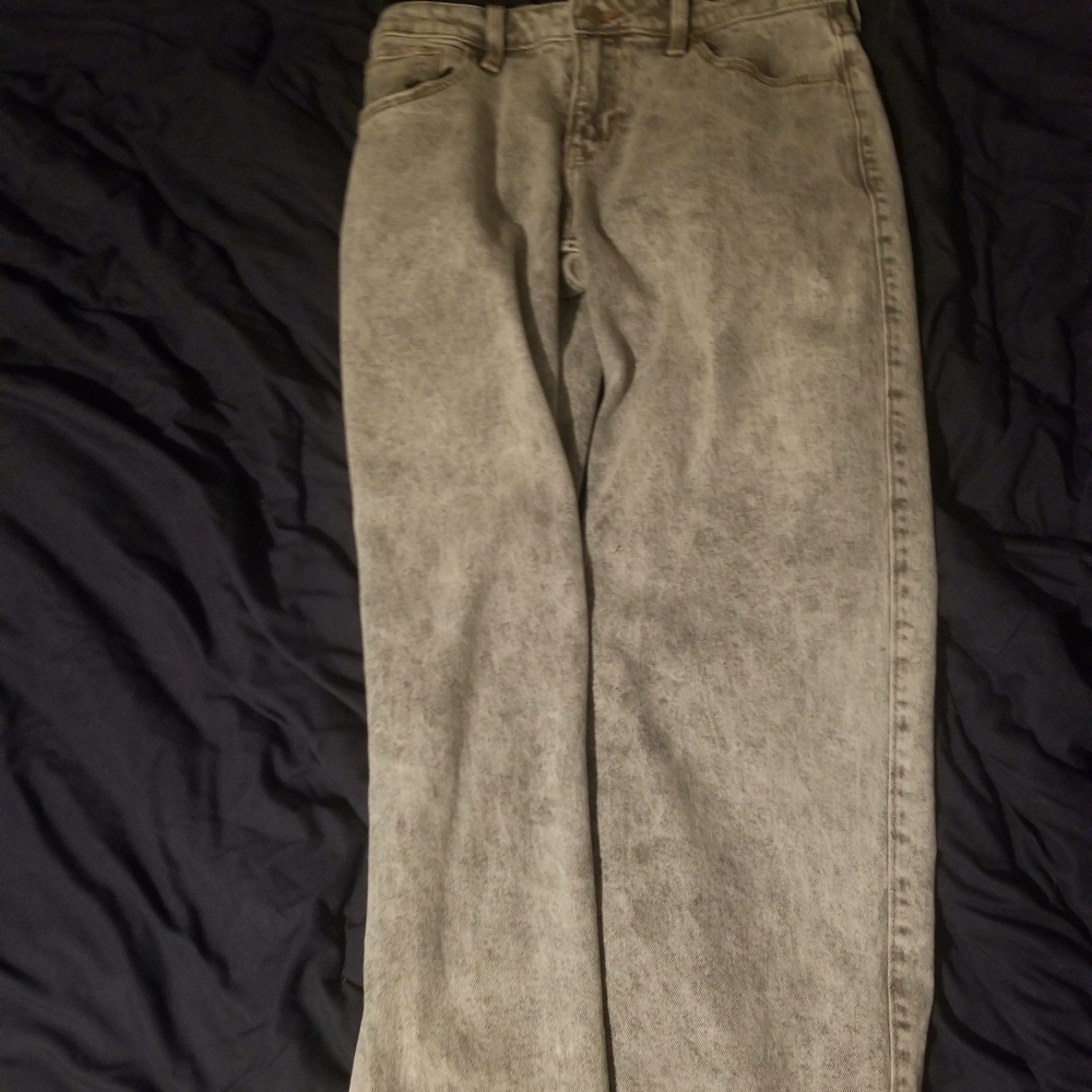 Hollister Gray Relaxed Jeans with Vintage Appeal